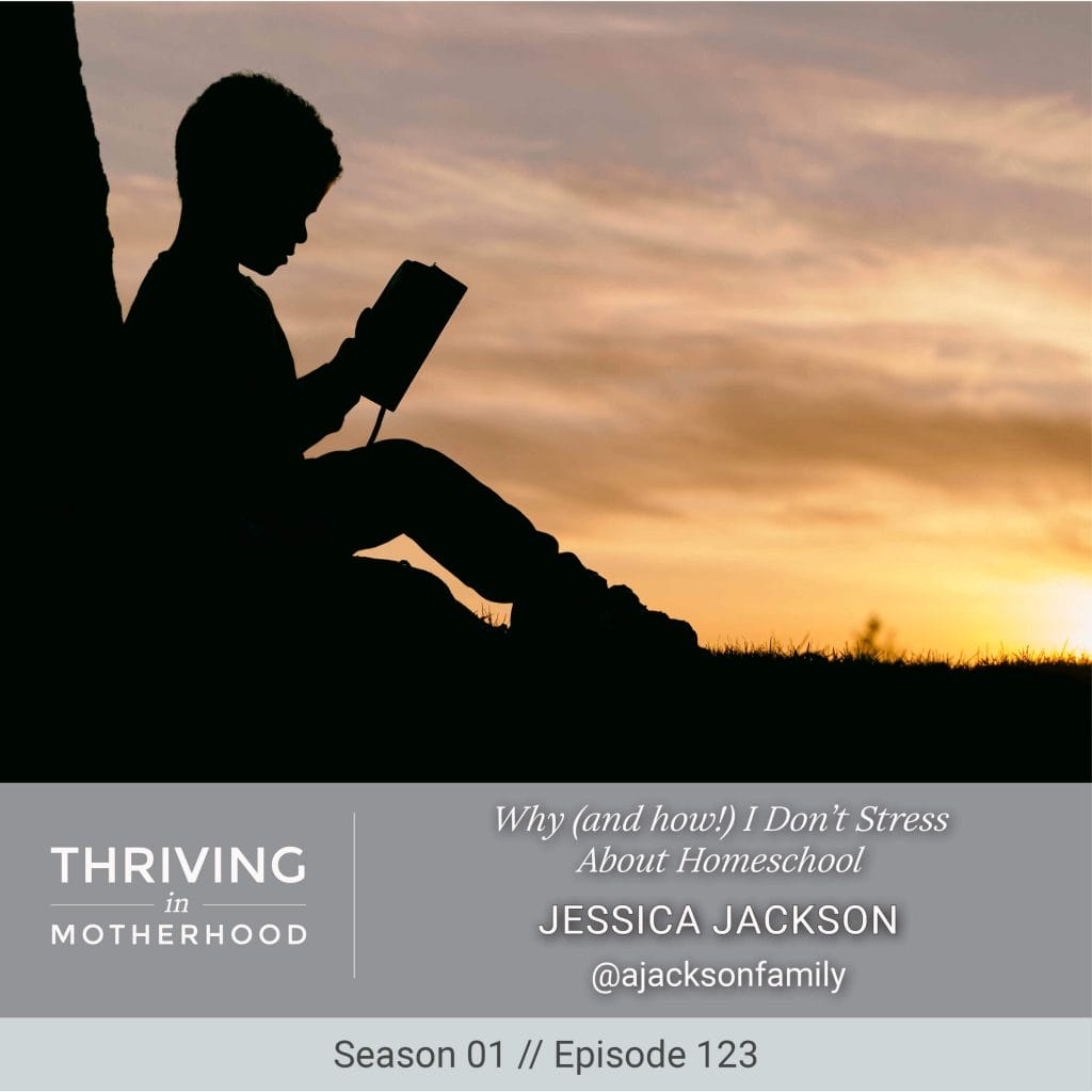 Why (and how!) I Don’t Stress About Homeschool [Episode 123]