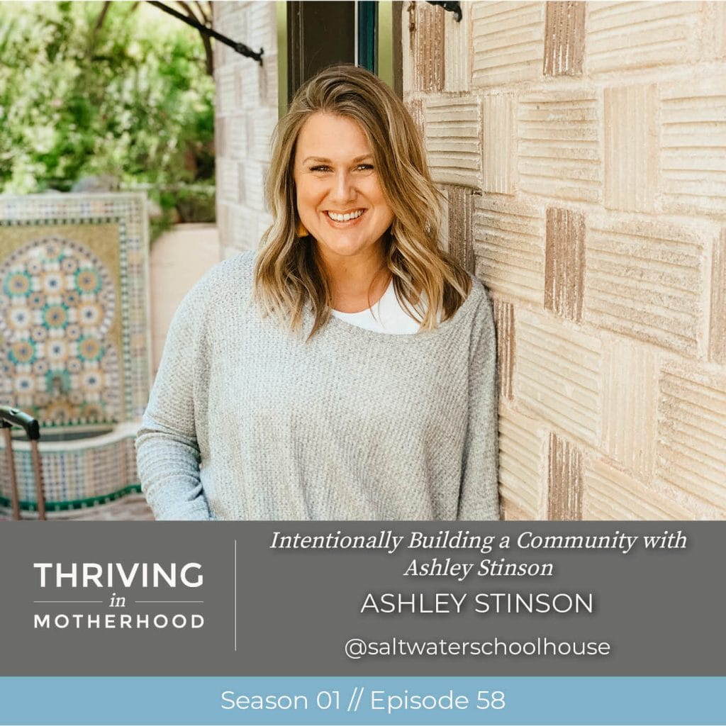 Intentionally Building a Community with Ashley Stinson [Episode 58]