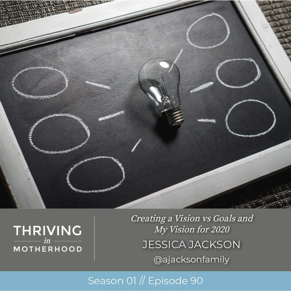 Creating a Vision vs Goals and My Vision for 2020 [Episode 90]